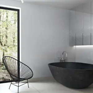 Seratone Polar White Herringbone 2400x1200 4.5mm *