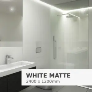 Seratone White Matte Aqua 2400x1200 4.5mm *