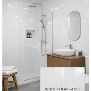 Seratone Polar White Gloss 2700x1200 4.5mm *
