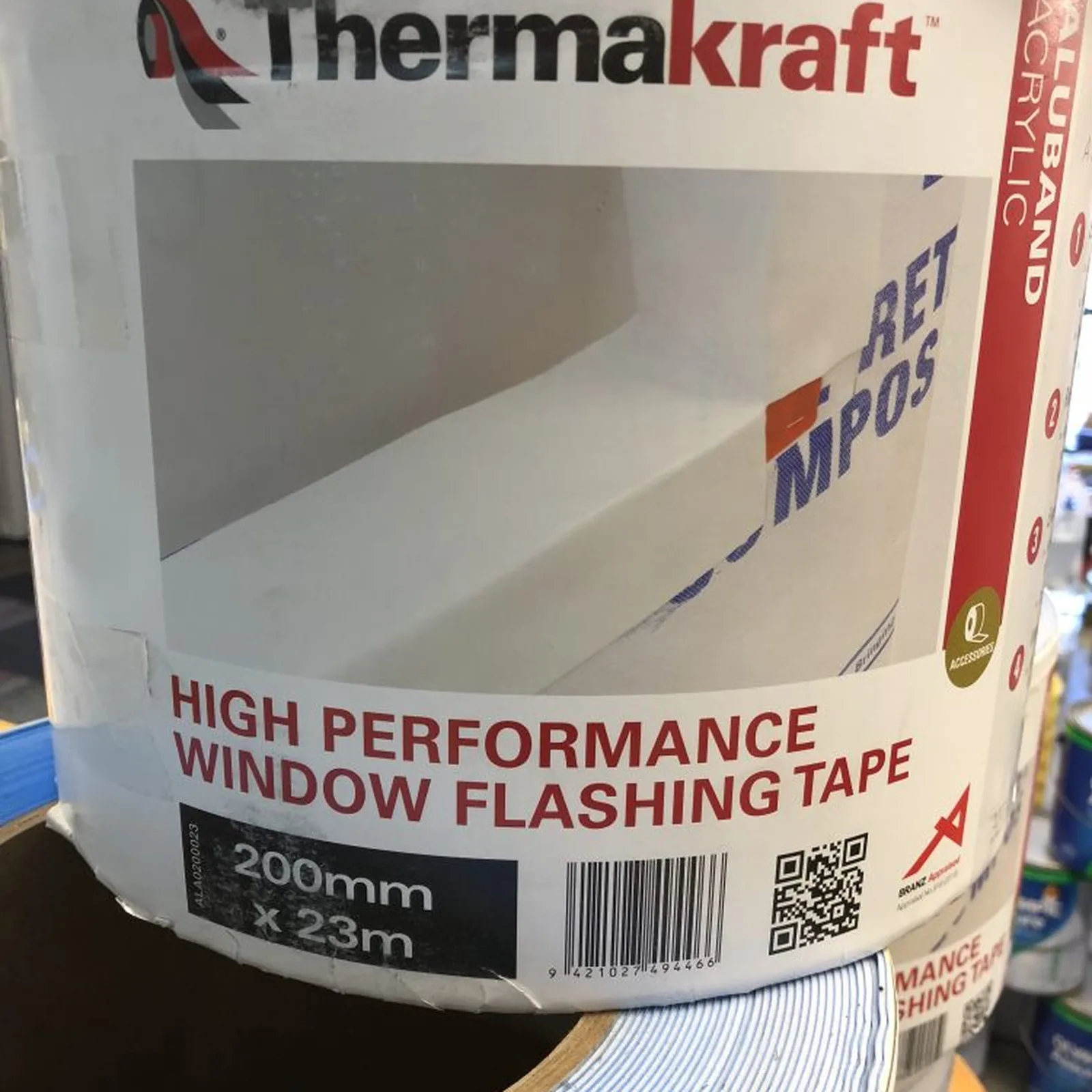 Window Flashing Tape 200mm wide 23 metres