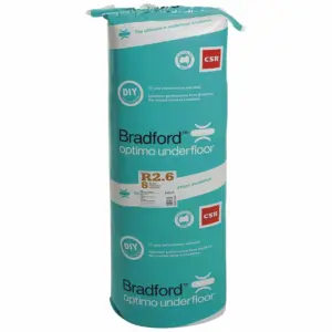 R2.6 Underfloor Bradford Gold 1160x415 90mm thick.
