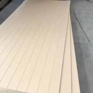 MDF V Grooved 9.0mm 2440x1200 Wall Lining