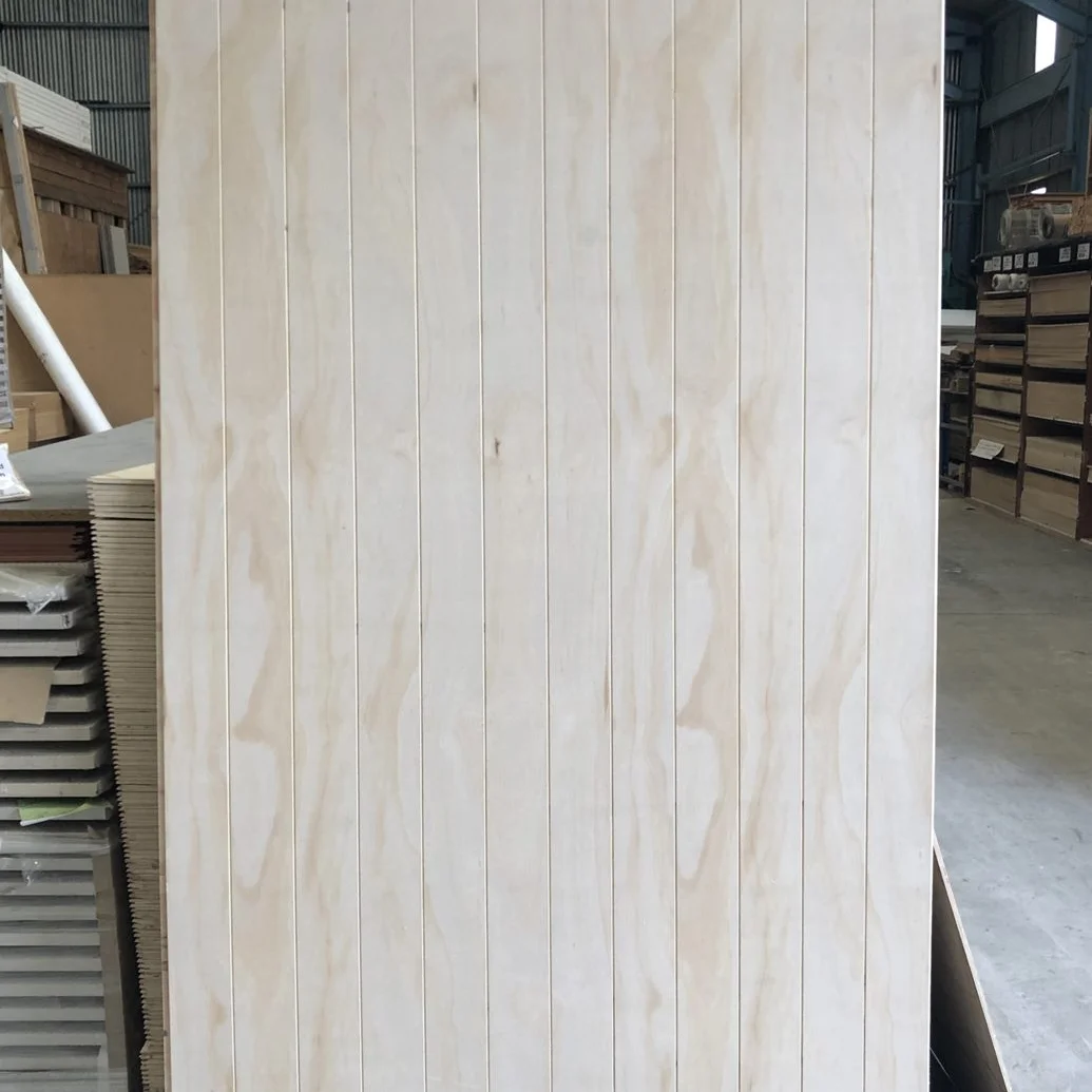 V Grooved Plywood 2400x1200 12mm Interior AC Grade